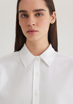 Beyaz Gomlek - Mavi фото 5