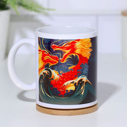 Кружка сублимация Верь в свои силы. Дракон 2024 - Дарим красиво фото 2