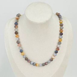 Колье из ботсванского Агата