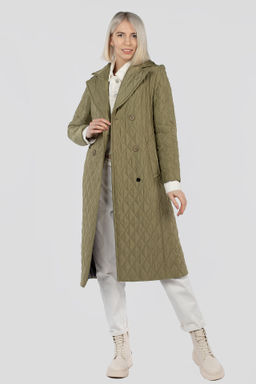 Пальто женское демисезонное - El podio фото 6