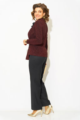 Блуза Liliana 1391н горький шоколад