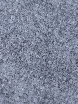 Ковролин самоклеящийся для пола и для стен, 300×300 мм, цвет светло – серый, 10 шт.