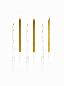 Цена за 2 шт. Набор свечей для торта «Грация», 9,5 см