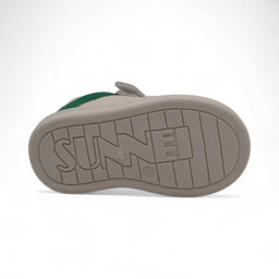 Кроссовки 4263 бежево зеленые - М+д фото 3