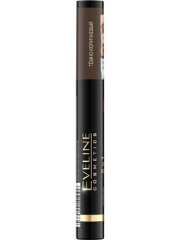EVELINE Корректор для бровей 5в1 Eyebrow Corrector тон темно-коричневый, 9мл  фото 2