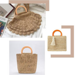 Ручки для сумки деревянные, 12×8.5 см, 2 шт., тёмно-коричневые