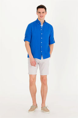 Мужская рубашка Saks с длинным рукавом - U.s. polo assn фото 4