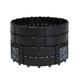 Компостер пластиковый, 800 л, 78×108×108 см, чёрный