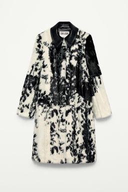 ANIMAL PRINT COAT - THE ITEM ZARA WOMAN  фото 5