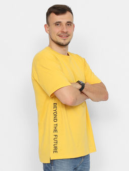 CRB wear/CSMM 60283-30 Футболка мужская,желтая/Ex.Cherubino  фото 2