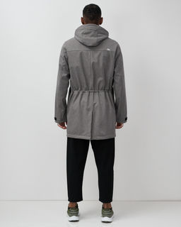 Парка спортивная мужская с капюшоном softshell серого цвета 9565Sr - Mtforce фото 5