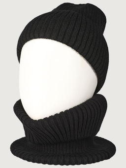 Комплект шапка и снуд 12з16525 черный