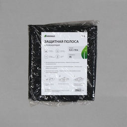 Цена за 2 шт. Полоса защитная для междурядий, мульчирующая, 10×0.3 м, плотность 80 г/м², спанбонд с УФ-стабилизатором, чёрный, Greengo, Эконом 30%