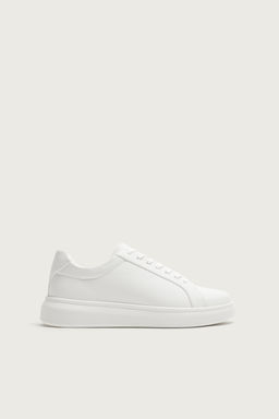 ZAPATILLA VOLUMEN MONOCOLOR / Blanco - Zara фото 4