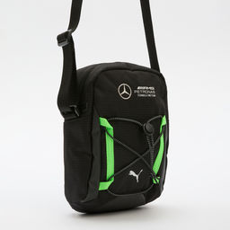 Сумка через плечо PUMA MAPF1 Portable Артикул 4189741, черный