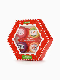 Бальзамы для губ, набор 4 шт. × 3 г, URAL LAB