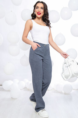 Брюки Basic (грей) Б7692 - Lt collection фото 6