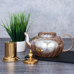 Чайник заварочный 850 мл рифленый тонированный / LCTP5541 /уп 48/ - Галеонтрейд фото 8