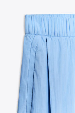 ZW COLLECTION POPLIN DARTED TROUSERS - Zara фото 8