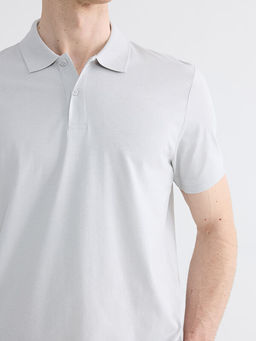 Polo Yaka Penye Erkek Ti??rt