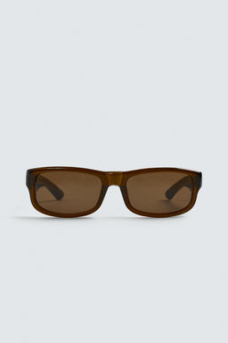 GAFAS DE SOL RECTANGULARES LIMITED EDITION / Marr?n - Zara фото 3