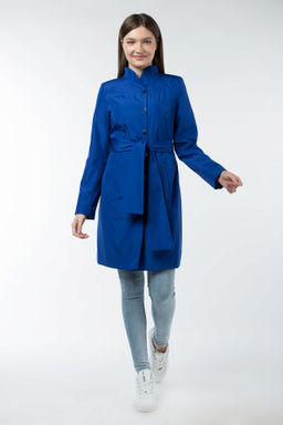 03-2027 Плащ женский (пояс) - El podio фото 2