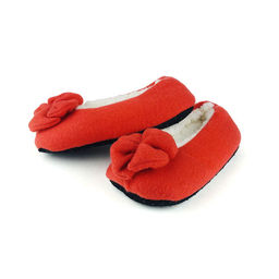 Тапочки детские однотонные с цветочком размер 18 - Family фото 2