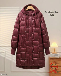 Куртка женская длинная