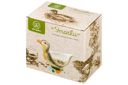 Блюдо сервировочное Elan Gallery Уточка керамика 250 мл 17×9,5×12,5 см  фото 18