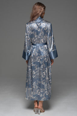 Длинный запашной халат Mia-Amore  фото 2