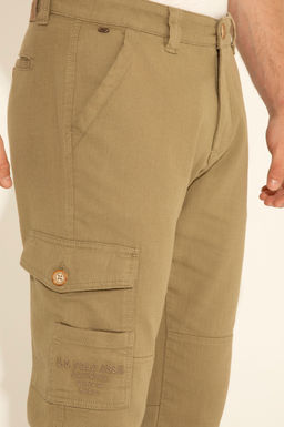U. S. Polo Assn / Мужские брюки цвета хаки из плотной ткани - U.s. polo assn фото 11