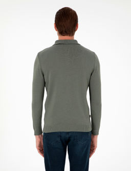 Duman Slim Fit D__meli Polo Yaka Triko Kazak - Pierre cardin фото 5
