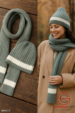 Шапка в комплект 2в1, внутри флис - Bruno фото 5