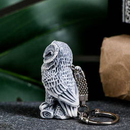 Брелок для ключей на кольце «Сова», 4.7 см, МИКС