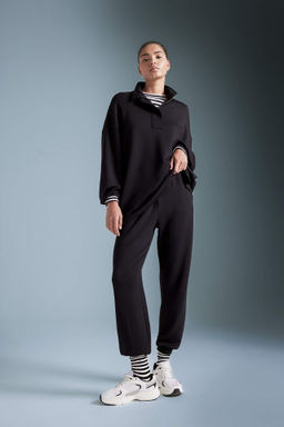 DeFactoFit Standart Fit Premium Cift Cepli Jogger Paca Esofman Alt?  фото 2