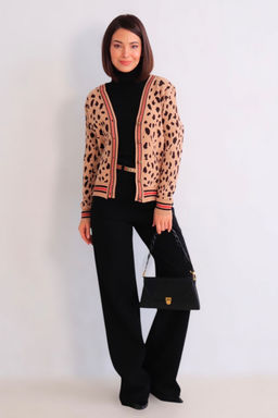 Martichelli Кардиган бежевый с пятнышками фото 7