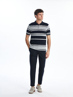 Polo Yaka ?izgili Erkek Ti??rt