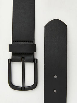 Deri G?r?n?ml? Erkek Kemer