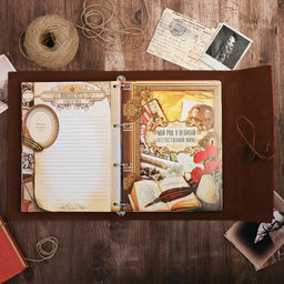 Родословная книга Наш род, 65 листов, коричневый, 35 х 23.5 см - Семейные традиции фото 17