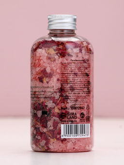 Соль для ванны с лепестками розы, 370 г