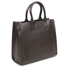 Женская сумка тоут из эко кожи и замши А-421-1 Браун