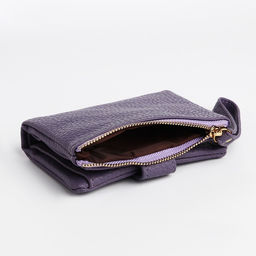 Кошелёк на кнопке, цвет фиолетовый - Simaland фото 3