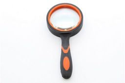 Лупа увеличительная 50mmХ10 чёрн-оранжевая