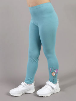 CRB wear / CSKG 70547-39-432 Брюки модель легинсы для девочки,аквамарин/Ex.Cherubino
