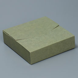 Цена за 2 шт. Коробка подарочная складная конверт, упаковка, «Оливковая», 15 х 15 х 4 см