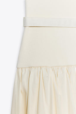 CONTRAST BELT DRESS - Zara фото 8