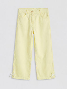 Regular Fit K?z ?ocuk Gabardin Pantolon