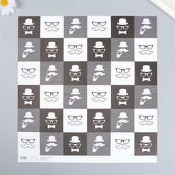 Цена за 5 шт. Бумага для скрапбукинга Арт Узор. Харизма и стиль, 180 г/м?, 30.5?32 см