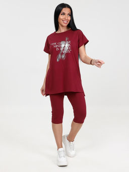 IV-CAPRIZ Эпюр - костюм бордовый