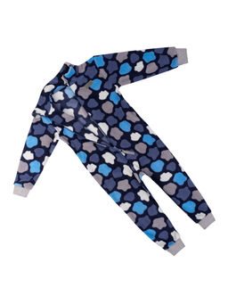 Комбинезон детский синий разводы